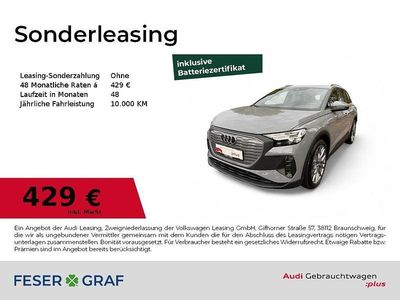 Gebraucht Audi Q4 e-tron Ambiente 210 kW (286 PS) 2025 Kieselgrau SUV