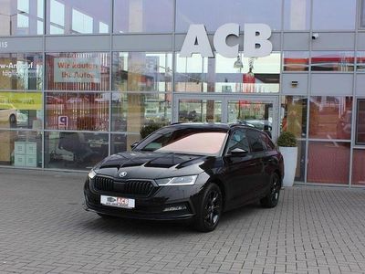 Gebraucht Skoda Octavia SportLine 210 PS (154 kW) 2023 Cerna magic/black magic (metallic) Kombi