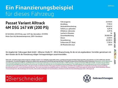 Grau Gebraucht 2022 VW Passat Alltrack Kombi | 25.950 € (Fairer Preis)