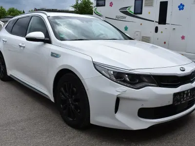 Gebraucht Kia Optima Hybrid Spirit 156 PS (114 kW) 2018 Weiß Limousine