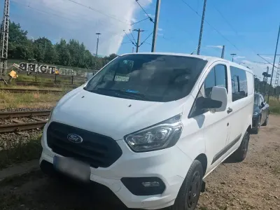 Gebraucht Ford Transit Custom 130 PS (95 kW) 2020 Weiß Van / Kleinbus
