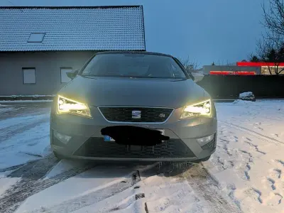 Usata Seat Leon FR 184 CV (135 kW) 2014 Grigio Berlina
