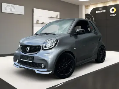 Usata Smart ForTwo Cabrio Brabus 90 CV (66 kW) 2018 Grigio Cabrio