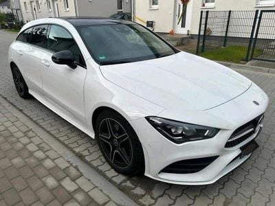 Gebraucht Mercedes CLA200 AMG line 163 PS (119 kW) 2020 Weiß Kombi