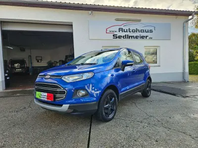 Gebraucht Ford Ecosport Titanium 125 PS (91 kW) 2016 Kinetic blau metallic SUV