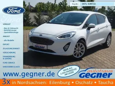 Gebraucht Ford Fiesta Titanium 86 PS (63 kW) 2019 Weiß Kleinwagen