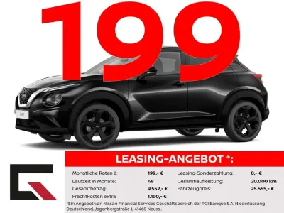 Neu Nissan Juke 360º 118 PS (86 kW) 2026 Schwarz SUV