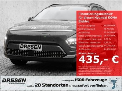 gebraucht Hyundai Kona Elektro 5.4 SX2 6kWh Prime Sitzkomfortpaket Ledersitze Glas Assistenz-Paket