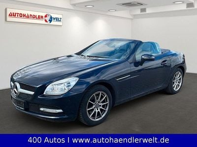 Usata Mercedes SLK200 184 CV (135 kW) 2011 Blu Cabrio