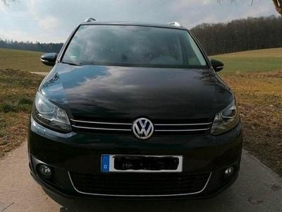 Gebraucht VW Touran Style 140 PS (102 kW) 2012 Schwarz Van / Kleinbus
