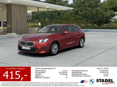 Nowe BMW 120 Sport Line 156 KM (114 kW) 2026 Czerwony Hatchback