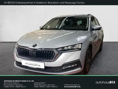Gebraucht Skoda Octavia Clever 150 PS (110 kW) 2023 Brillantsilber metallic Kombi