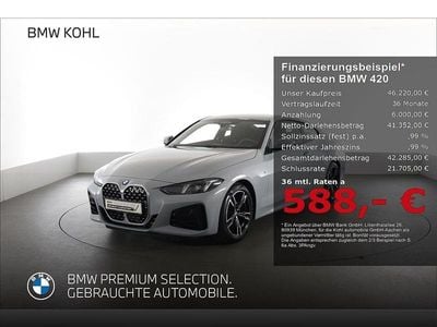 Gebraucht BMW 420 M Sport 188 PS (138 kW) 2025 Grau Coupé