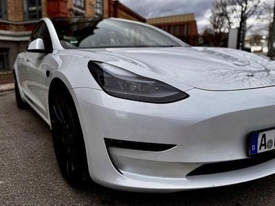 Gebraucht Tesla Model 3 Performance 377 kW (513 PS) 2022 Weiß Limousine
