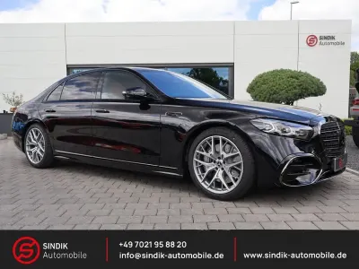 Neu Mercedes S580 AMG 510 PS (375 kW) 2026 Schwarz Limousine