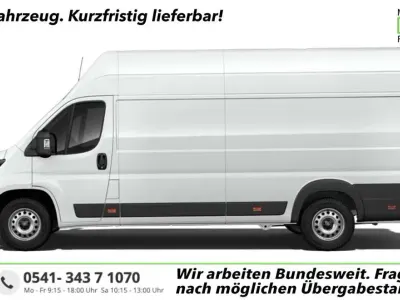 Neu Opel Movano 179 PS (131 kW) 2026 Cassablanca weiß Van