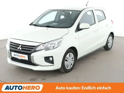 Gebraucht Mitsubishi Space Star 71 PS (52 kW) 2021 Weiß Kleinwagen