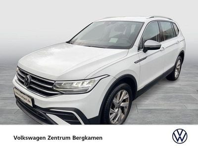 Gebraucht VW Tiguan Allspace Life 150 PS (110 kW) 2022 Weiß SUV
