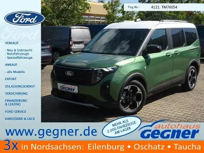 Neu Ford Tourneo Courier Active 125 PS (91 kW) 2026 Grün Van / Kleinbus