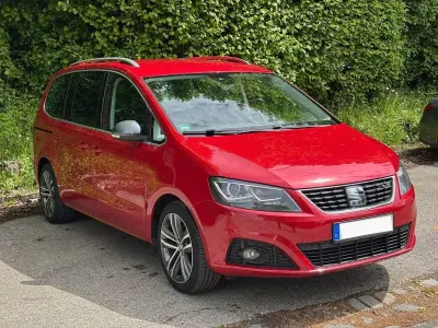 Gebraucht Seat Alhambra 4Drive 177 PS (130 kW) 2019 Rot Van / Kleinbus