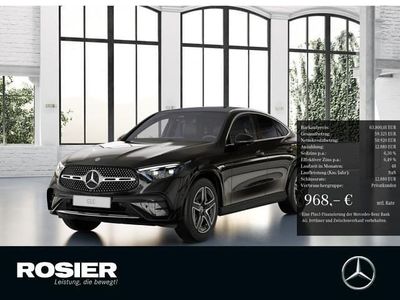 Gebraucht Mercedes GLC220 AMG line 197 PS (144 kW) 2025 Schwarz / obsidianschwarz Coupé