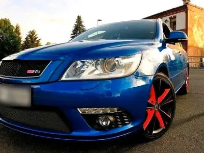 Gebraucht Skoda Octavia vRS 170 PS (125 kW) 2013 Blau Kombi