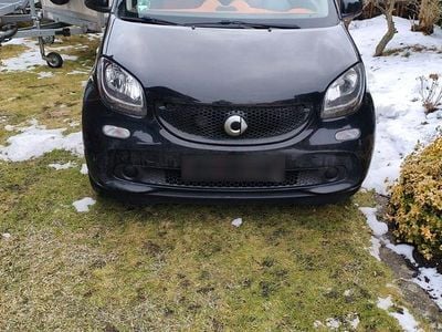 Gebraucht Smart ForFour Passion 71 PS (52 kW) 2015 Schwarz Kleinwagen