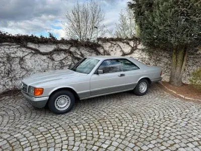 Gebraucht Mercedes 500 231 PS (169 kW) 1983 Silber Coupé
