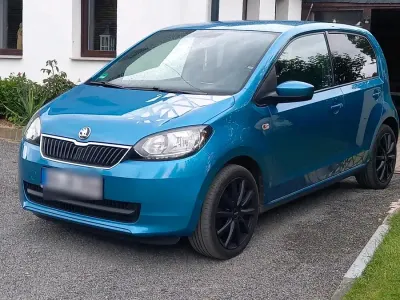 Gebraucht Skoda Citigo 62 PS (45 kW) 2017 Blau Kleinwagen