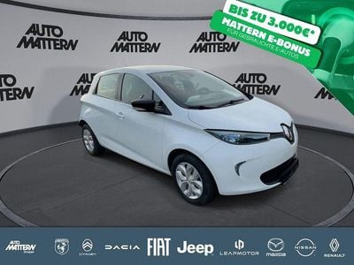 Gebraucht Renault Zoe Life 50 kW (69 PS) 2019 Gletscherweiss Kleinwagen
