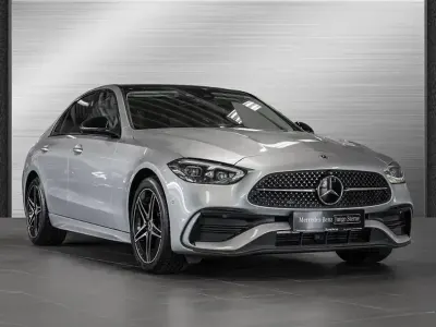 Gebraucht Mercedes C400 AMG 252 PS (185 kW) 2022 Silber Limousine
