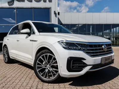 Brugt VW Touareg R-line 286 HK (210 kW) 2018 Hvid SUV