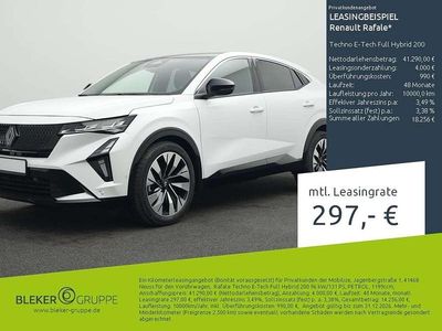 Perlmutt weiß satini Gebraucht 2025 Renault Rafale Techno SUV | 40.790 € (Fairer Preis)