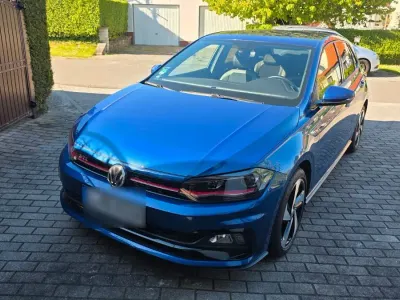 Usata VW Polo GTI 200 CV (147 kW) 2018 Blu Utilitaria