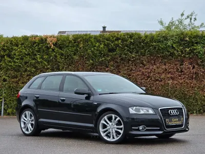Gebraucht Audi A3 S-line plus 140 PS (102 kW) 2011 Schwarz Kleinwagen