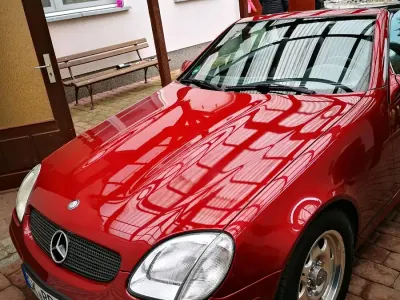 Gebraucht Mercedes SLK200 163 PS (119 kW) 2001 Rot Cabrio