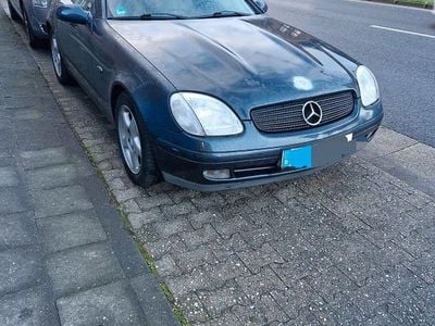 Gebraucht Mercedes SLK200 136 PS (100 kW) 2000 Blau Cabrio