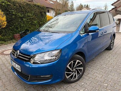 Gebraucht VW Sharan Join 177 PS (130 kW) 2019 Blau Van / Kleinbus