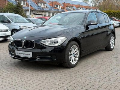 Gebraucht BMW 116 Sport Line 136 PS (100 kW) 2014 Schwarz Kleinwagen