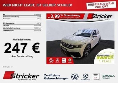 Gebraucht VW Tiguan R 320 PS (235 kW) 2022 Pure white SUV