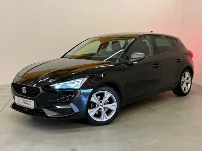 Usata Seat Leon FR 150 CV (110 kW) 2021 Nero Berlina