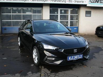Gebraucht Seat Leon ST FR 150 PS (110 kW) 2023 Midnight schwarz metallic Kombi