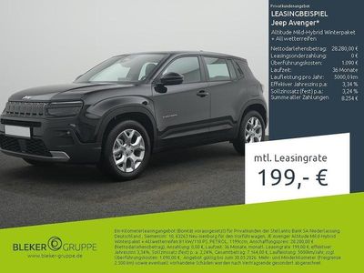 Neu Jeep Avenger Altitude 110 PS (80 kW) 2026 Schwarz SUV