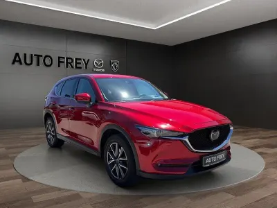 Gebraucht Mazda CX-5 Sports-Line 184 PS (135 kW) 2018 Magmarot metallic SUV