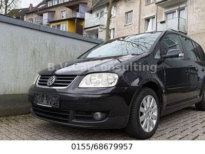 Gebraucht VW Touran 101 PS (74 kW) 2004 Schwarz Van / Kleinbus