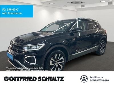 Gebraucht VW T-Roc Style 150 PS (110 kW) 2023 Schwarz SUV
