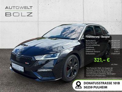 Usata Skoda Octavia RS 200 CV (147 kW) 2021 Nero Station wagon