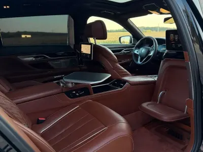 Gebraucht BMW 740L 340 PS (250 kW) 2017 Schwarz Limousine