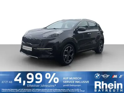 Brugt Kia Sportage 185 HK (136 kW) 2020 Sort SUV