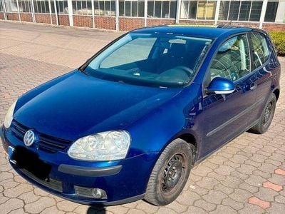 Gebraucht VW Golf V 2005 Blau Kleinwagen